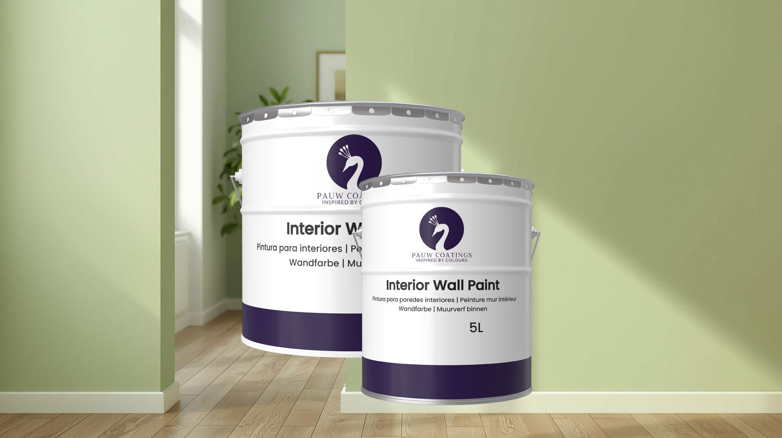 Binnenmuurverf banner