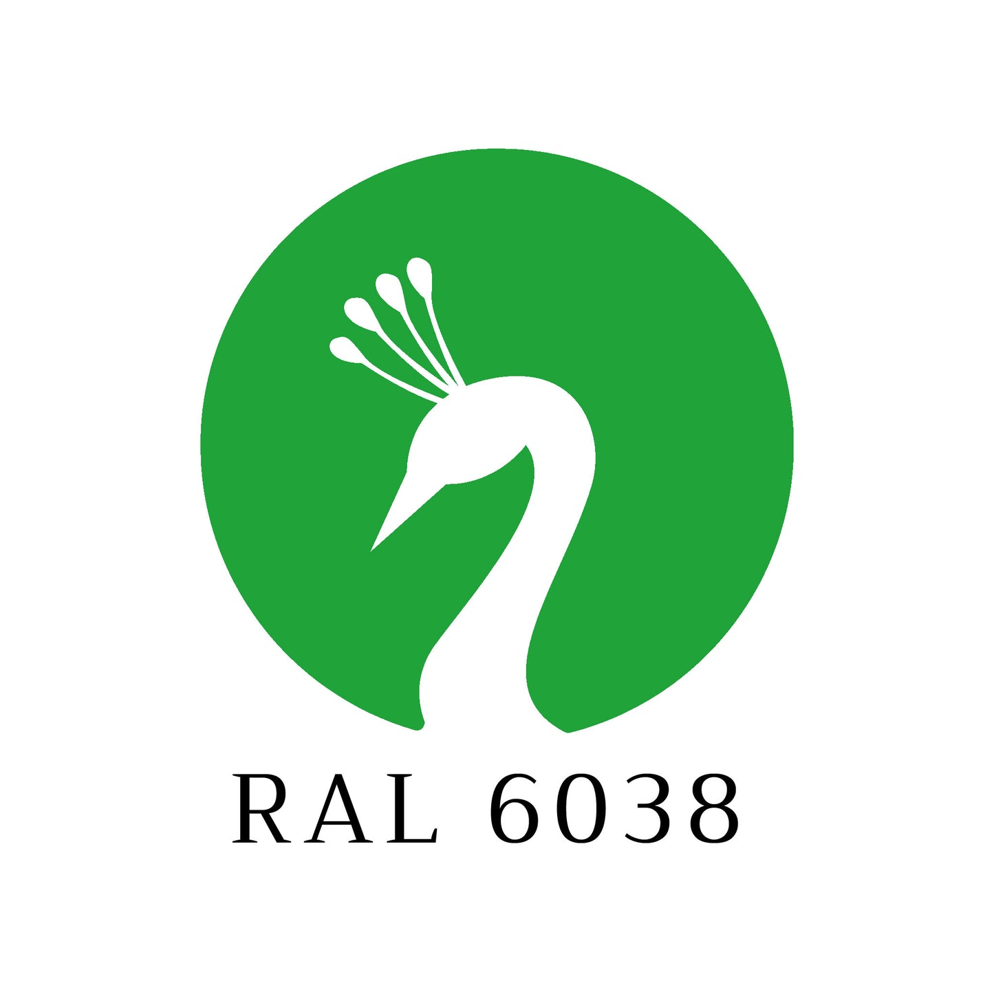 Wood paint RAL 6038 Luminous green