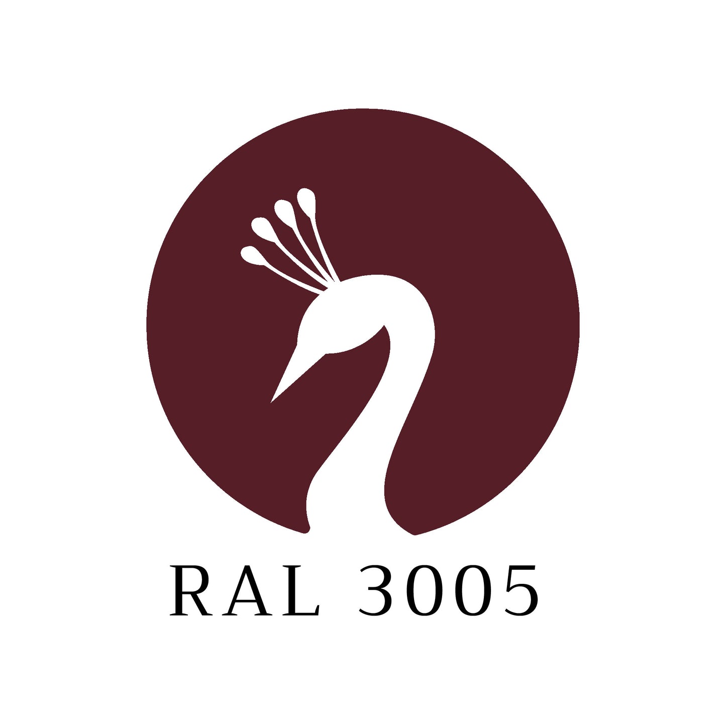 Wood paint RAL 3005 Wine red