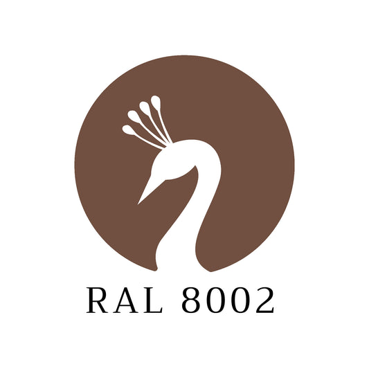 Wood paint RAL 8002 Signal brown