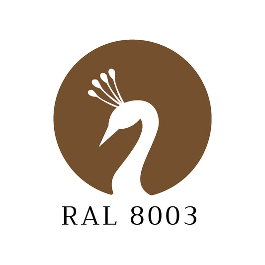 Wood paint RAL 8003 Clay brown