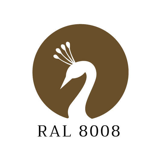 Peinture Bois RAL 8008 Brun olive