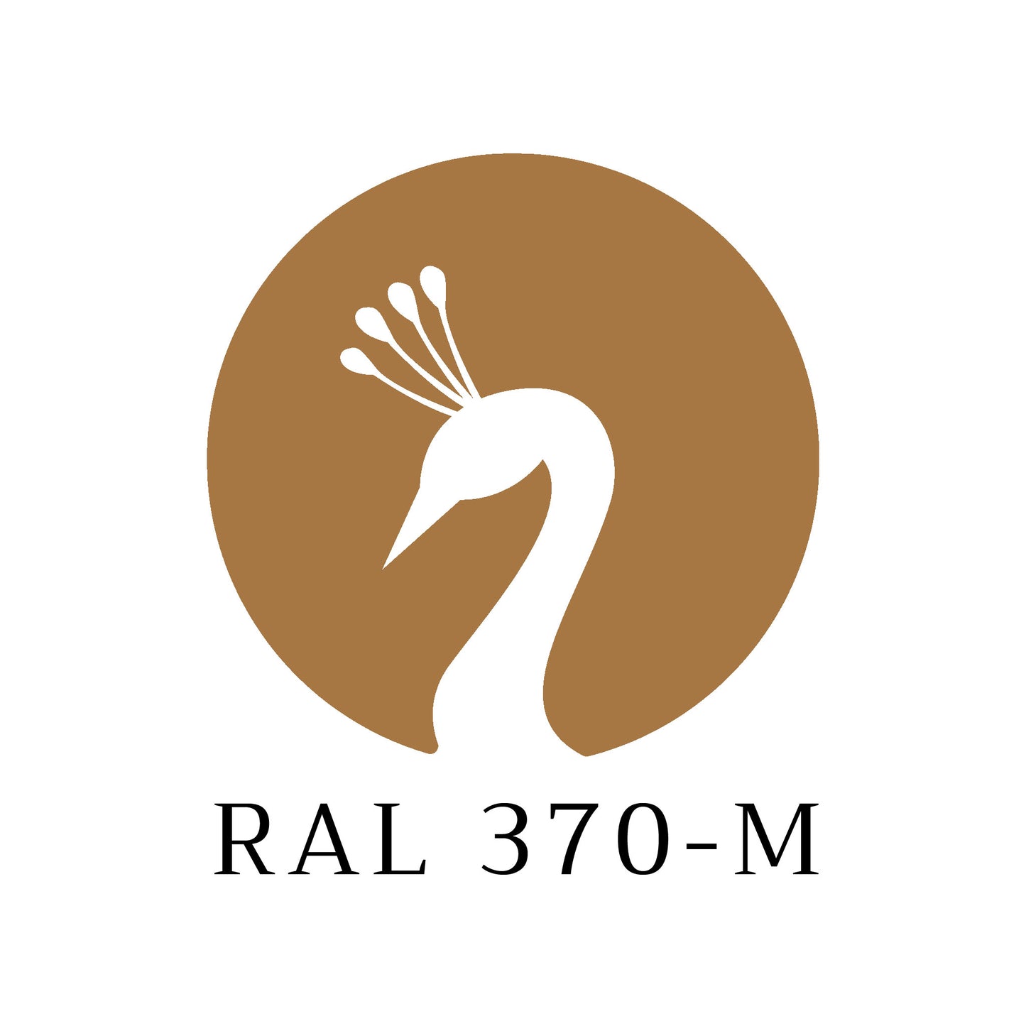 Metal paint RAL 370-M