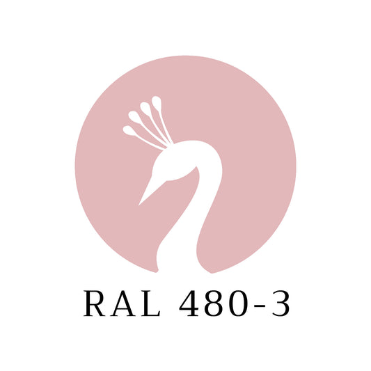 Metal paint RAL 480-3