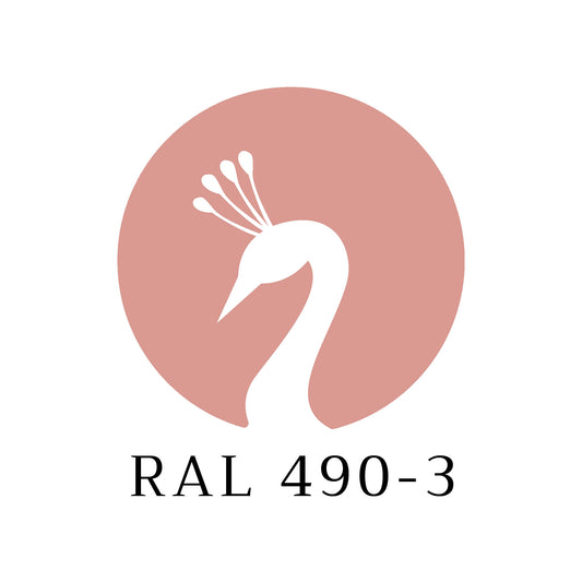 Metal paint RAL 490-3