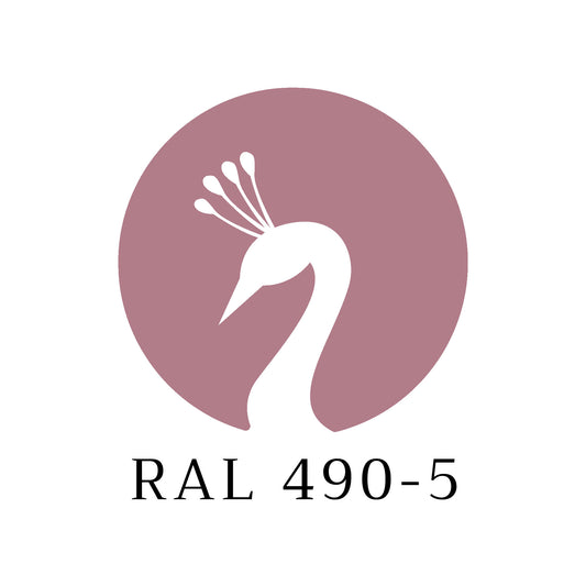 Metal paint RAL 490-5