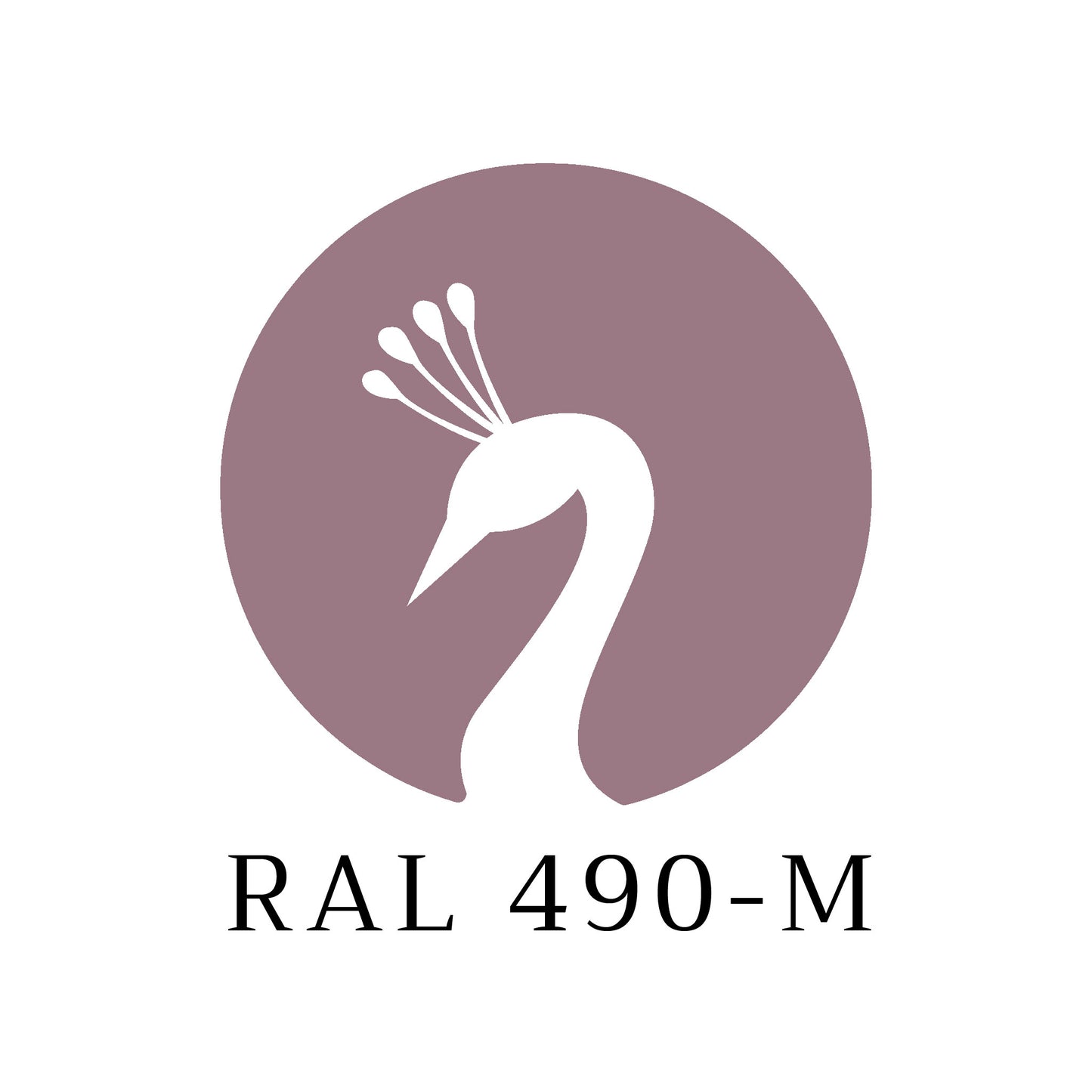 Metal paint RAL 490-M