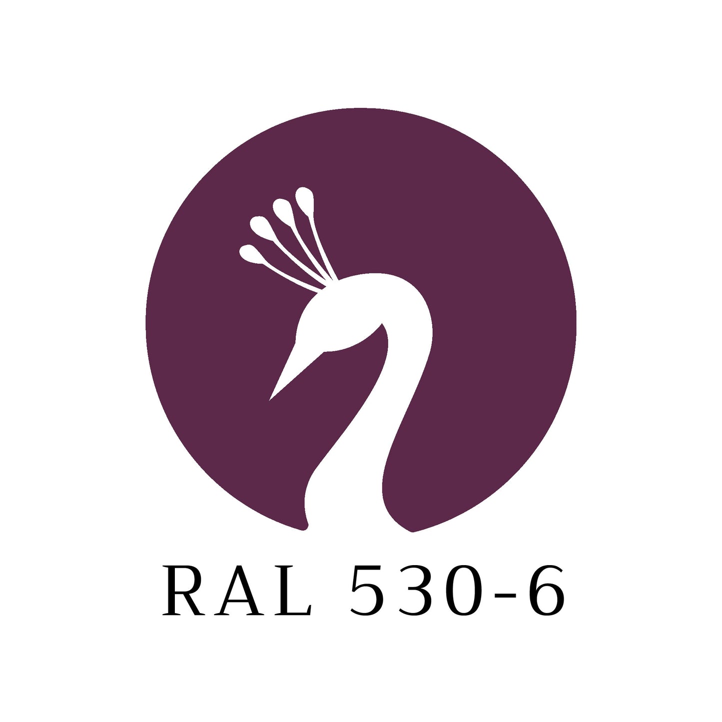 Peinture métal RAL 530-6