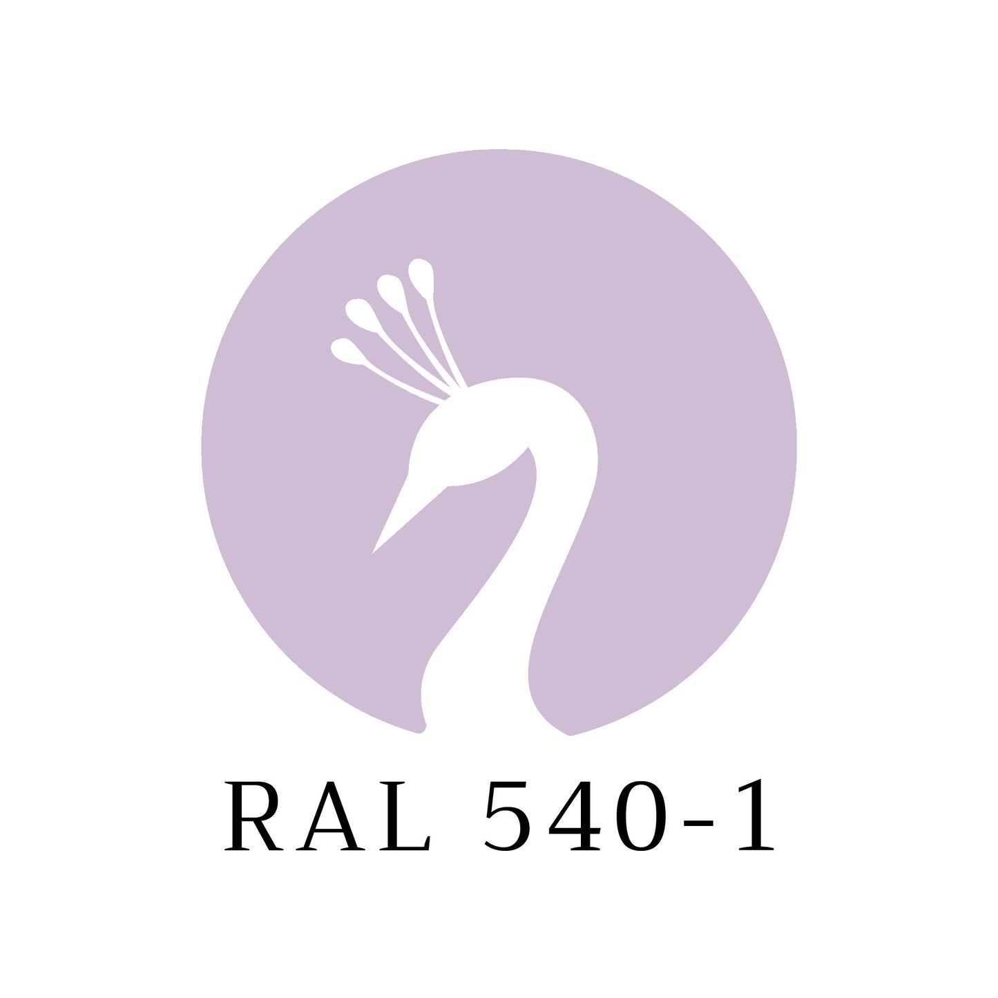 Metal paint RAL 540-1