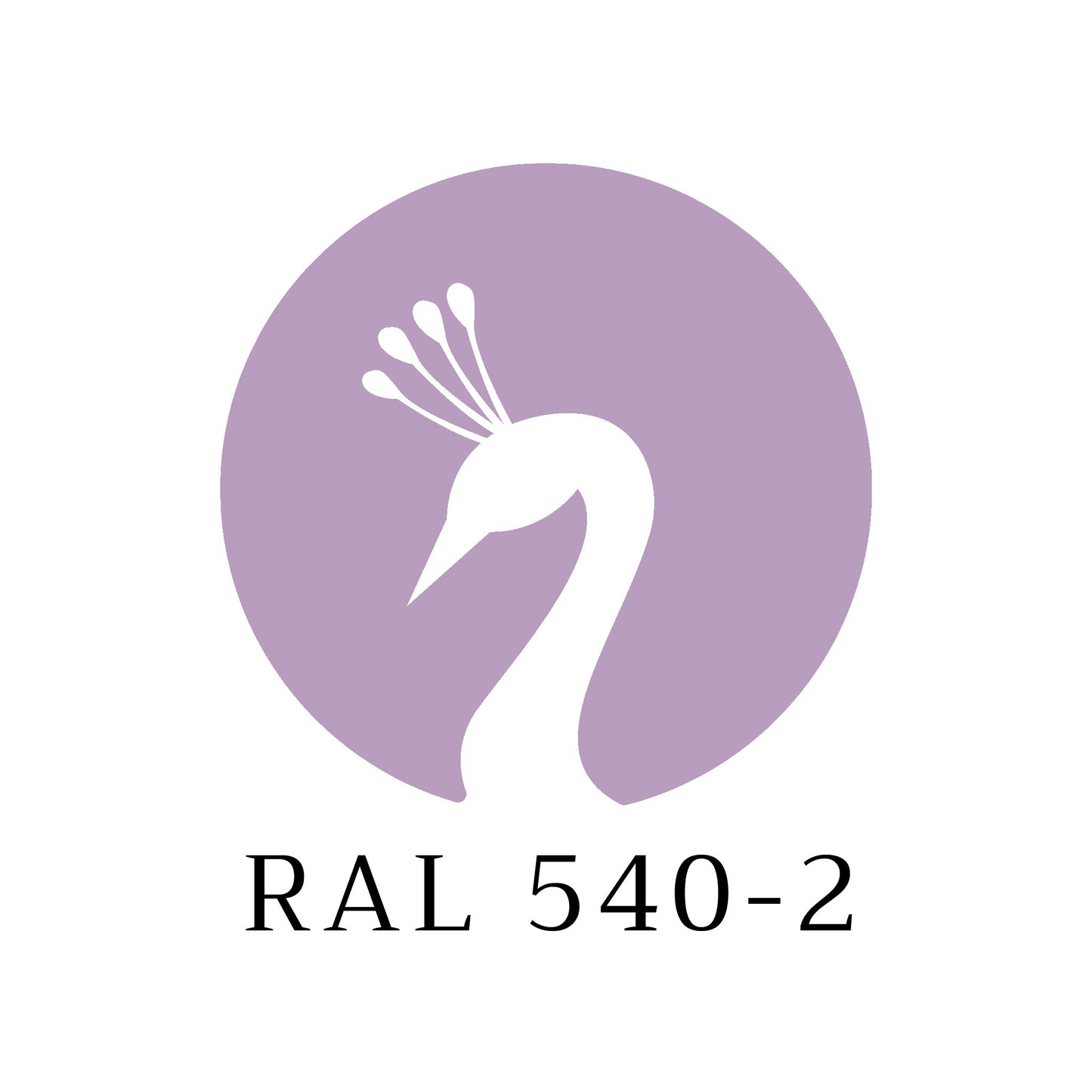 Metal paint RAL 540-2