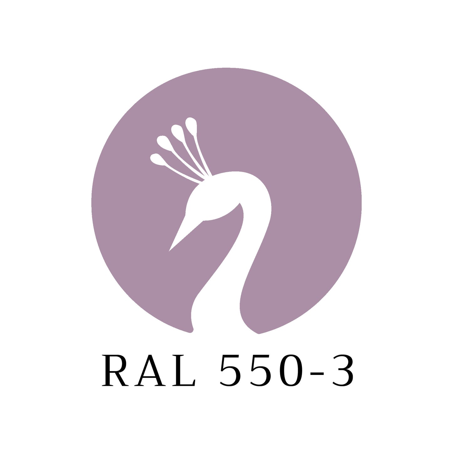 Metal paint RAL 550-3