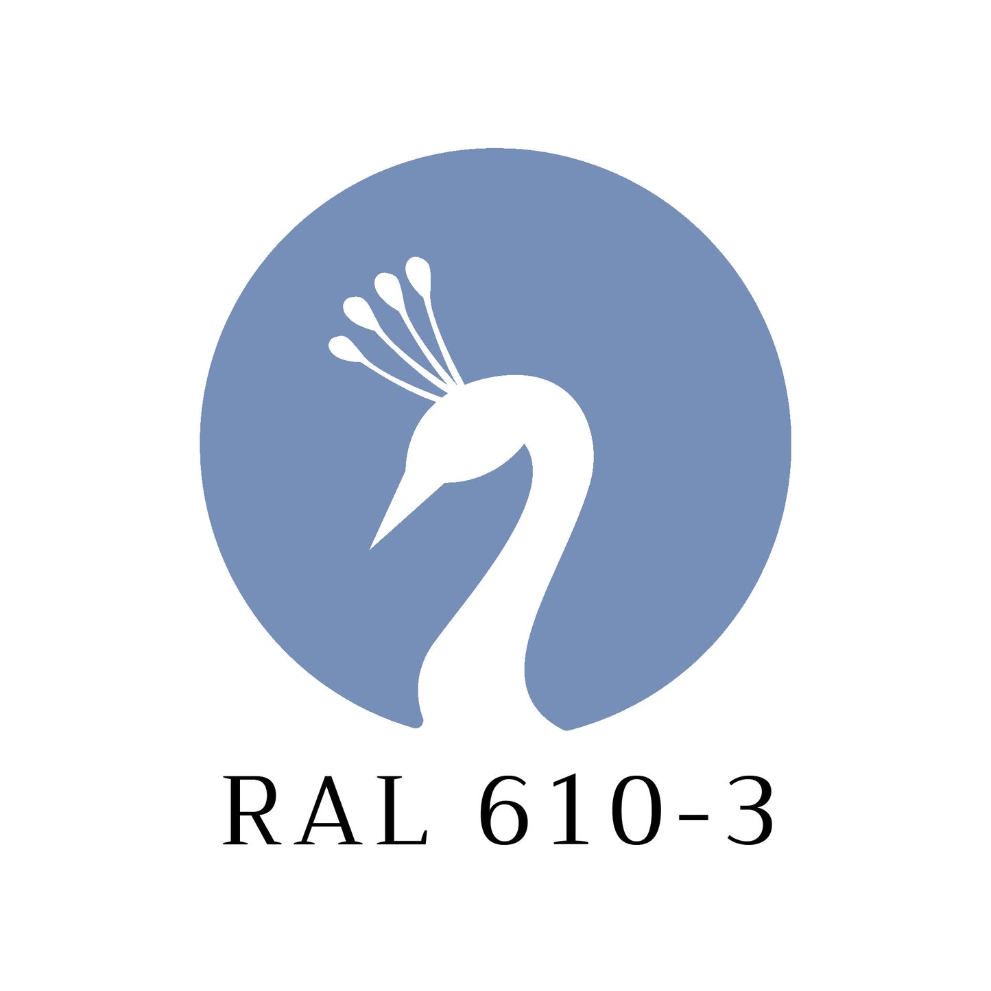 Metal paint RAL 610-3