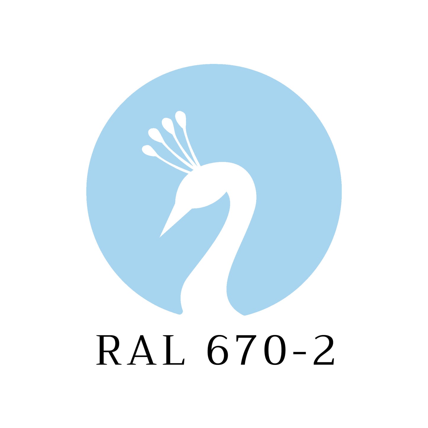 Metal paint RAL 670-2