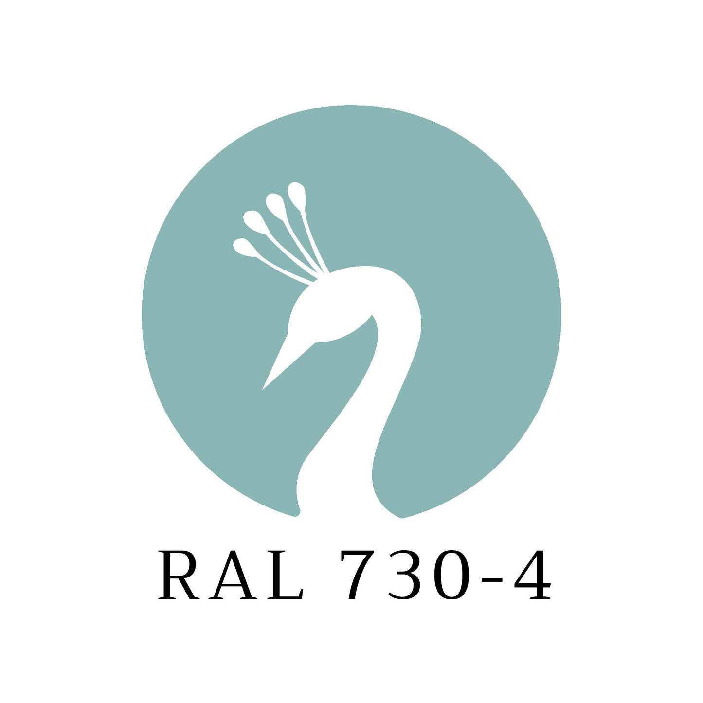 Metal paint RAL 730-4