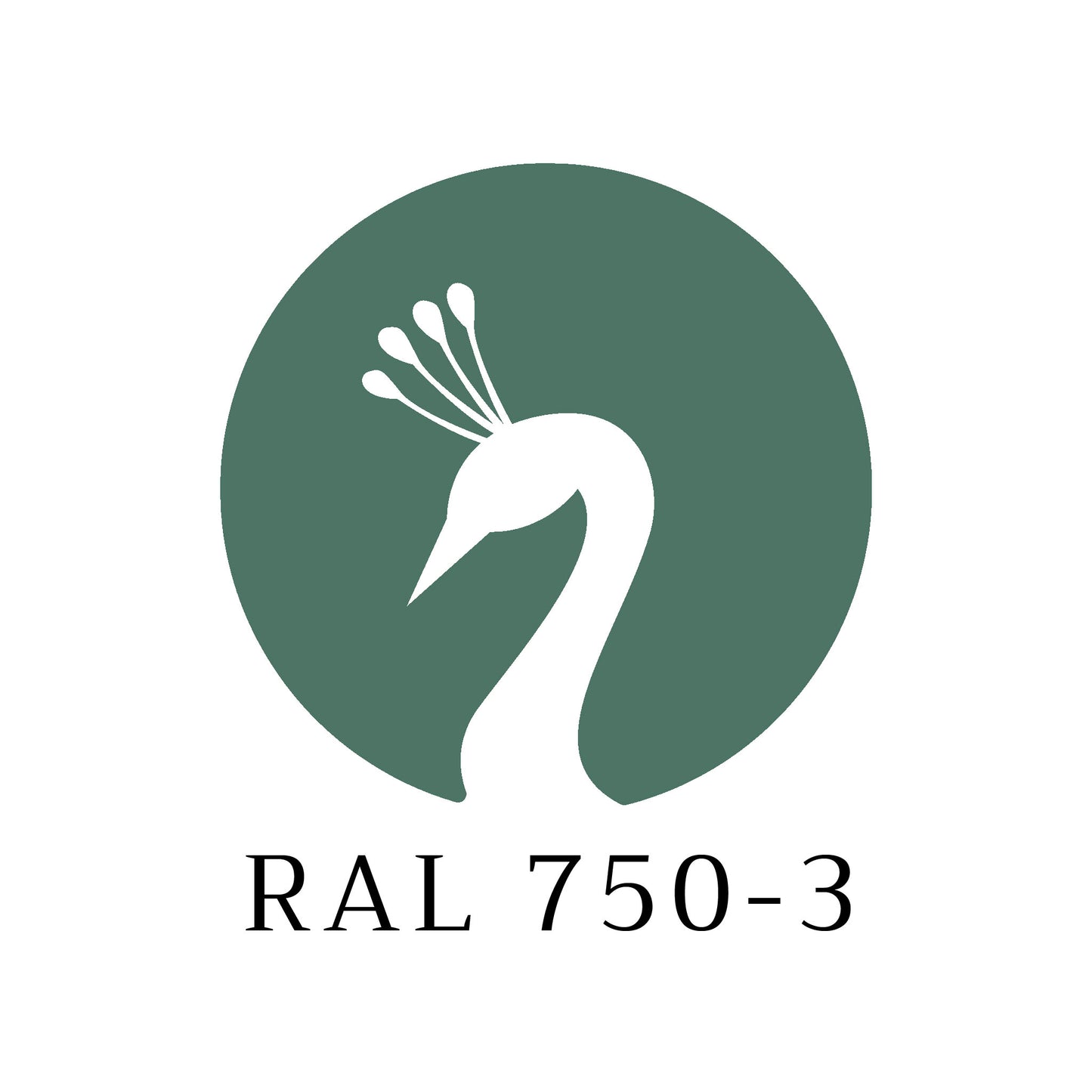 Metal paint RAL 750-3