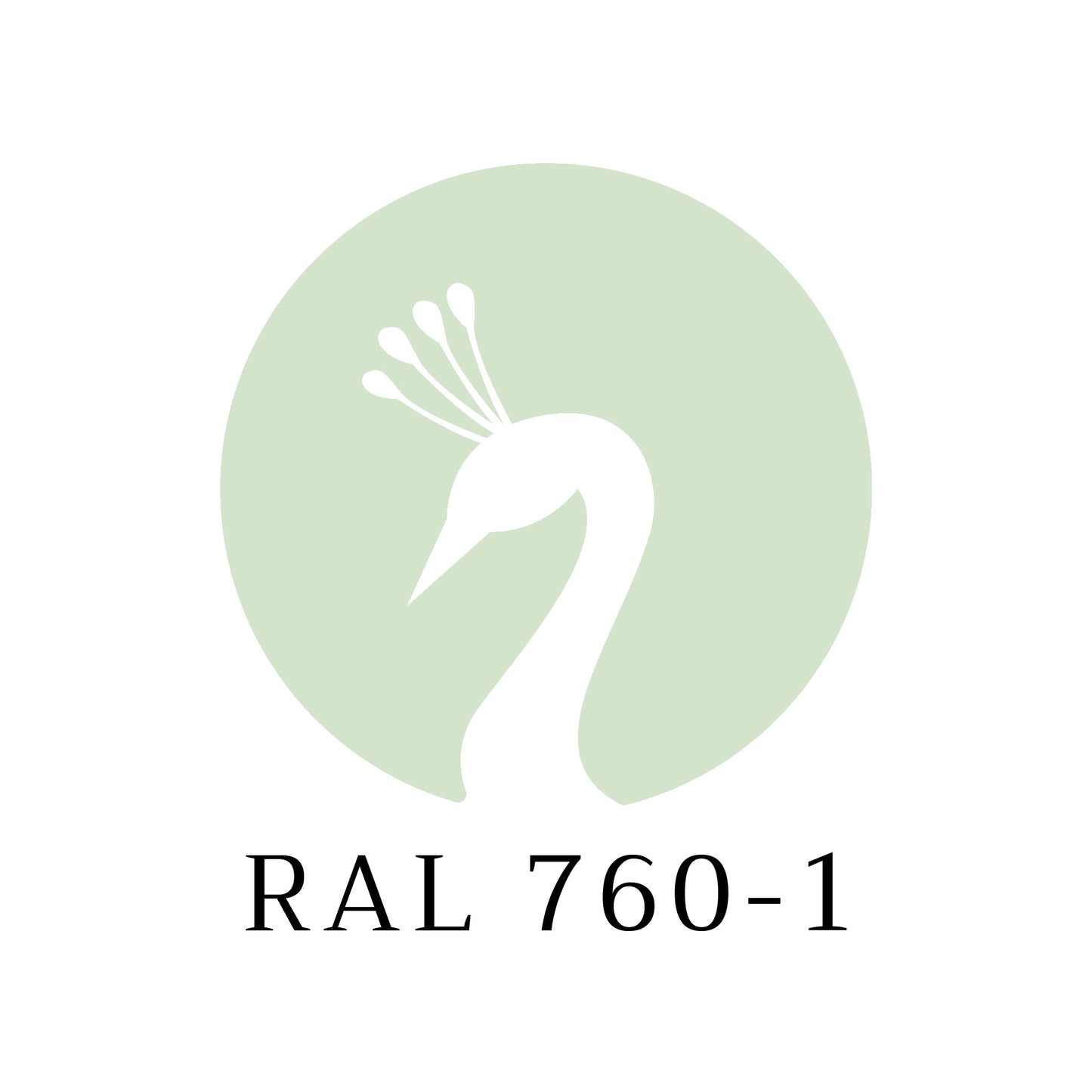 Metal paint RAL 760-1