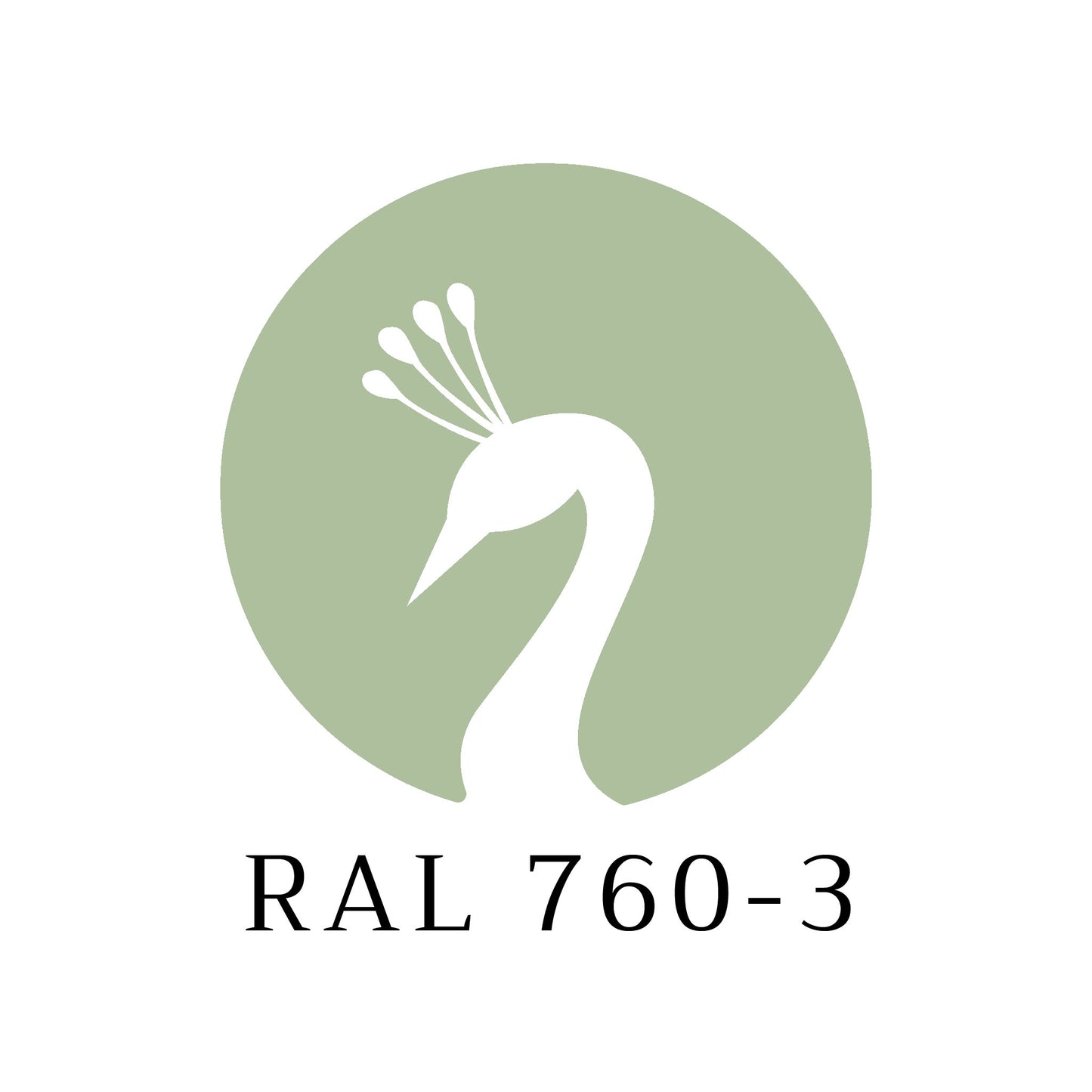 Metal paint RAL 760-3