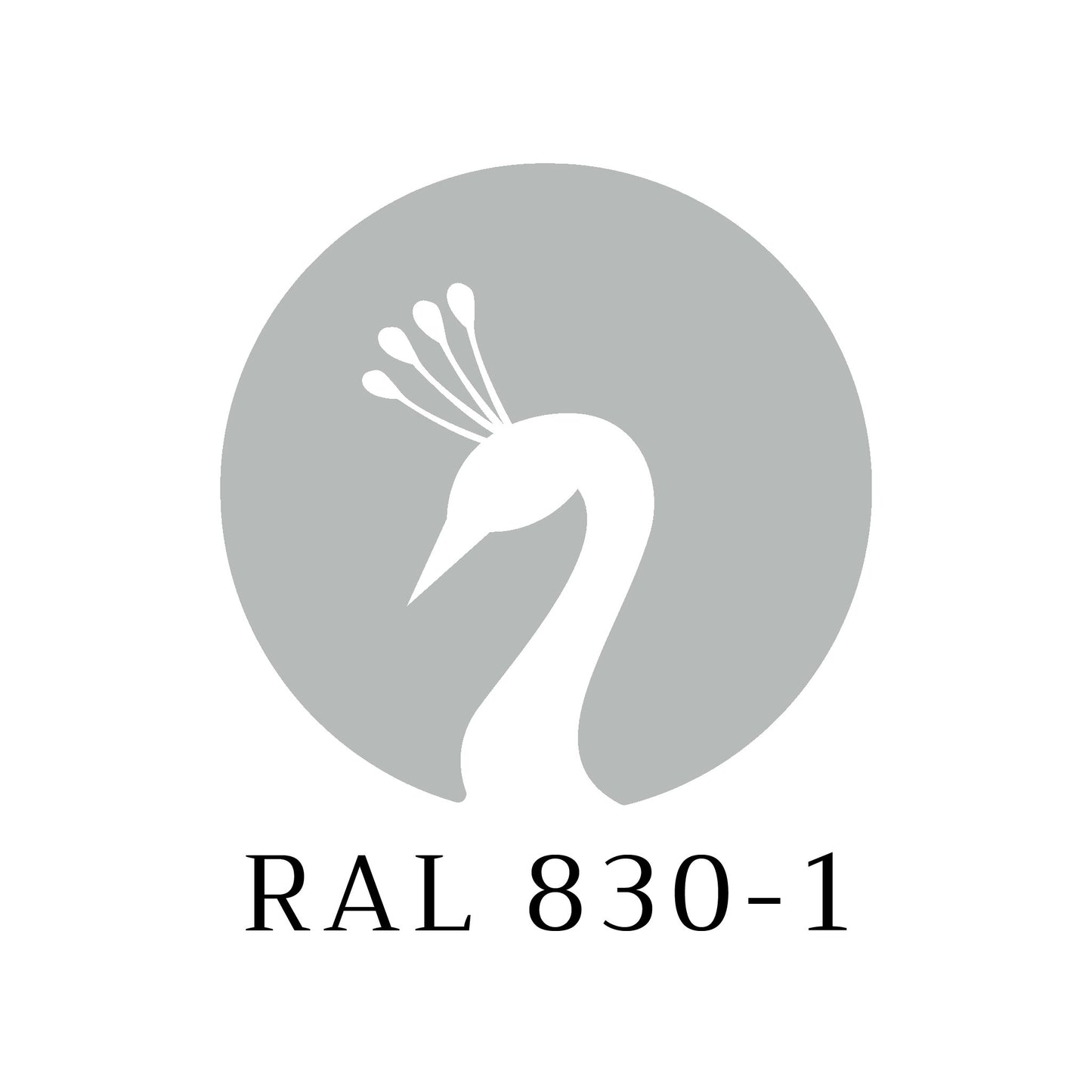 Metal paint RAL 830-1