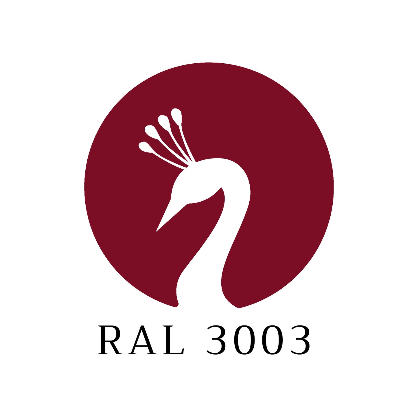 Metaalverf RAL 3003 Robijnrood