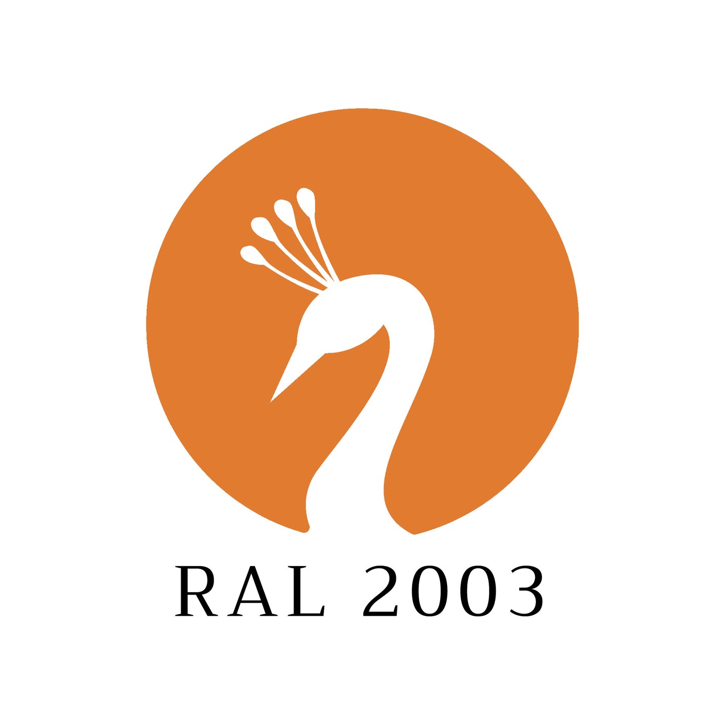 Muurverf RAL 2003 Pasteloranje Buiten Mat