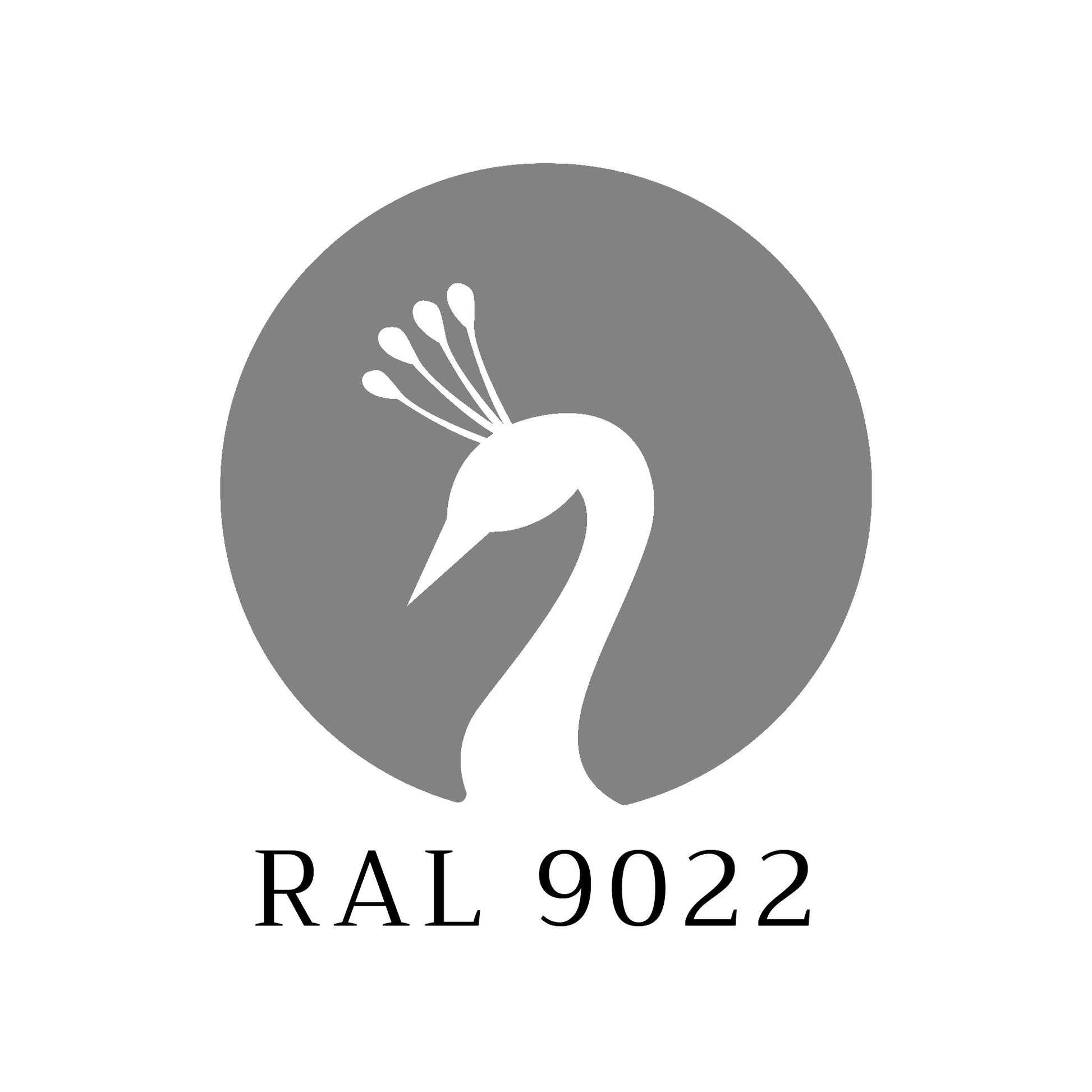 Muurverf RAL 9022 Buiten Mat